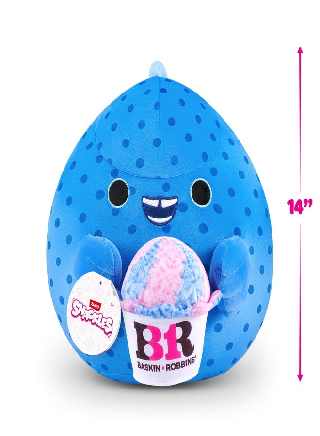 سناكيلس دمية سناكلز المرخصة من السلسلة 3، دمية أوليفيا القطيفة مقاس 14 بوصة من زورو، دمية قطيفة مع ملحق مرخص من علامة سناكلز التجارية - Image 4